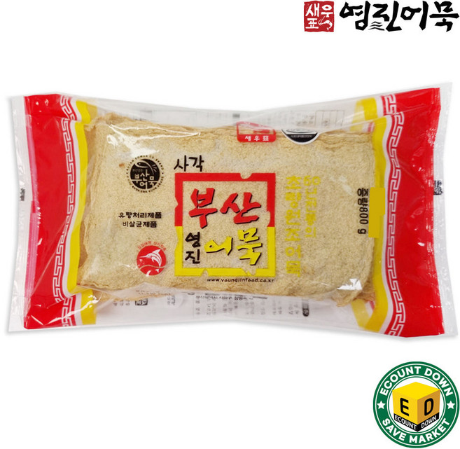 영진어묵 상천 800g 특히라 사각어묵, 1개