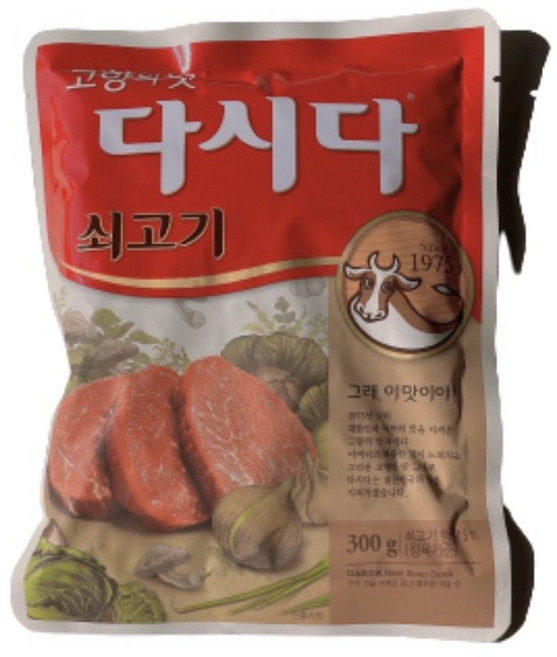 CJ제일제당 쇠고기 다시다, 300g, 10개