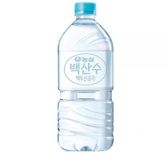 백산수 무라벨 생수 물, 12개, 1L