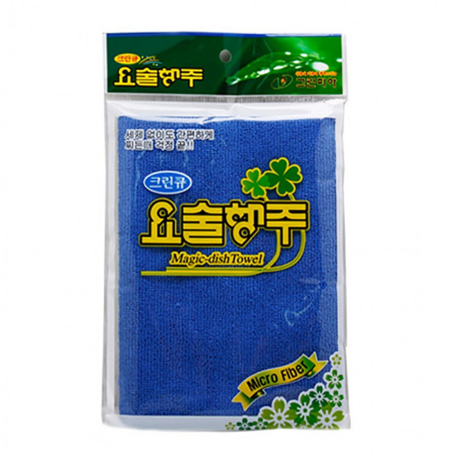 크린큐 요술행주 1P 색상랜덤 극세사 매직타올 걸레, 1개, 상세페이지 참조