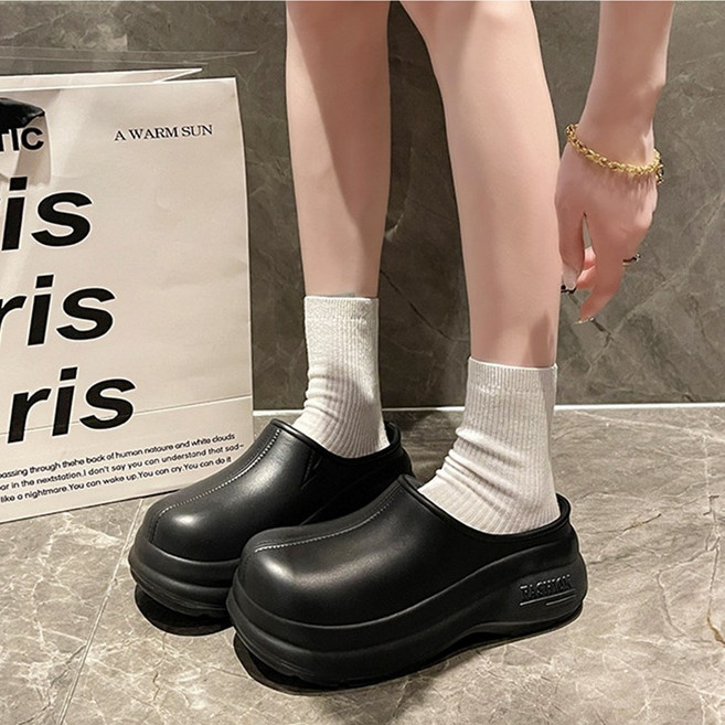 사계절 미끄럼방지 쿠션 주방화 경량 다용도 EVA 슬리퍼 조리화