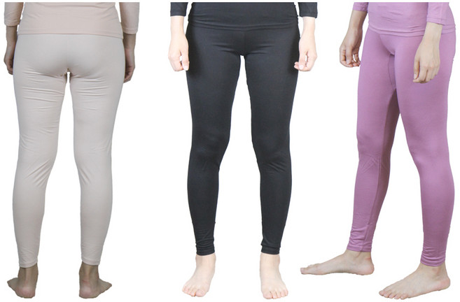 명진 국산 천연섬유 여성용 얇은 면 내복 하의