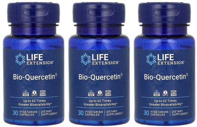 라이프익스텐션 바이오 피세틴 30베지캡슐 3개, 30정