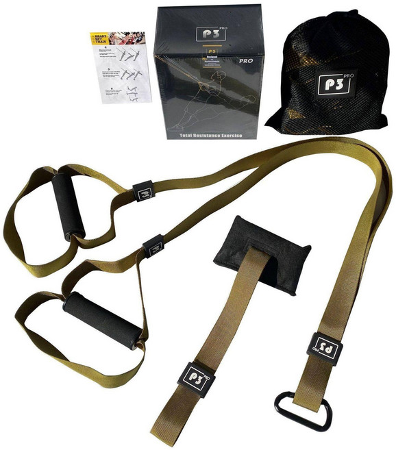 TRX 벨트 밴드 로프 트레이닝 홈짐 피트니스 운동, 홈에디션-아미그린