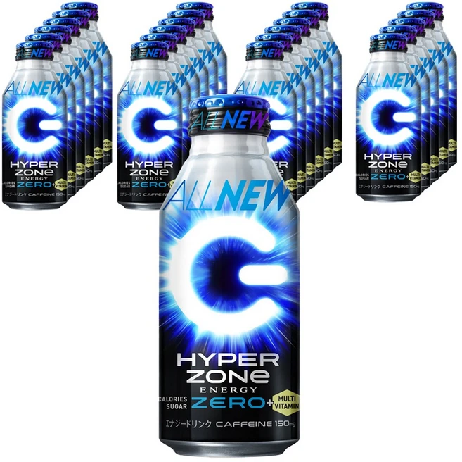 HYPER ZONe ENERGY 제로 + 멀티비타민 카페인 150mg, 24개 - 쿠팡