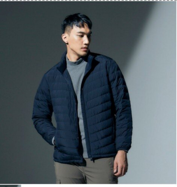 레드페이스 남성 베이직라이트다운재킷 REWMJKF22610_IC