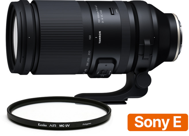 탐론 150-500mm F/5-6.7 Di III VC VXD A057 소니 FE 렌즈 + 겐코 AIR MC 82mm 필터
