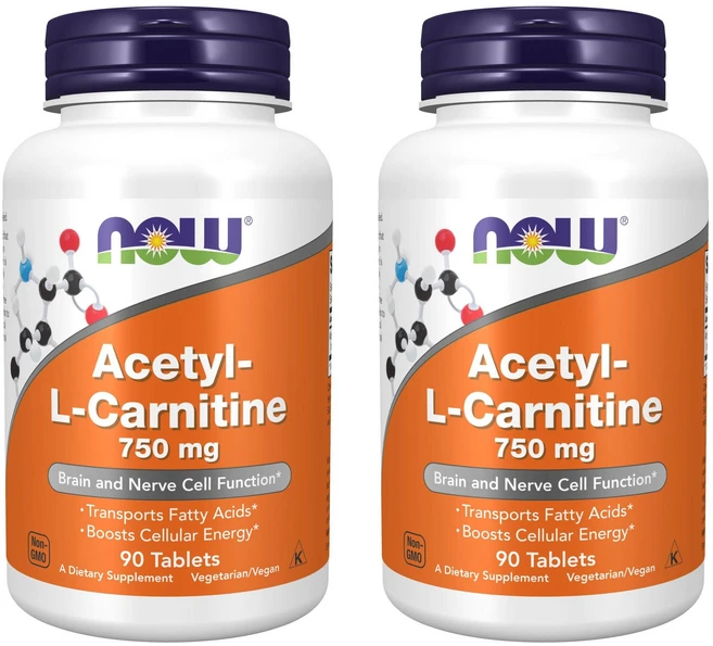 나우푸드 아세틸 L-카르니틴 750mg 타블렛 비건, 90개입, 2개, 90정 - 쿠팡