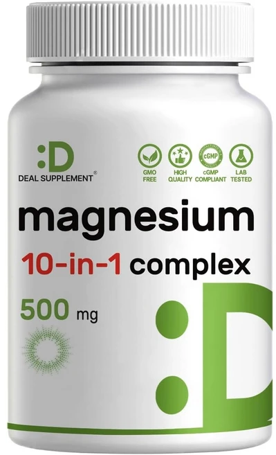 딜서플리먼트 마그네슘 컴플렉스 240캡슐, 1개 - 쿠팡