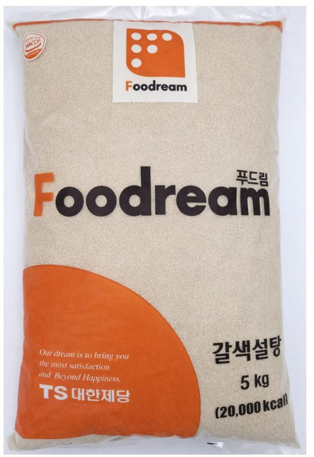 푸드림 갈색설탕, 1개, 5kg