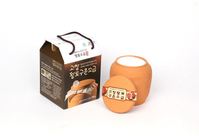 일반 고창황토구운소금 700g, 1개