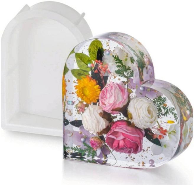 실리콘몰드 레진몰드 초대형 하트몰드 (J5), 초대형 하트몰드(J5)