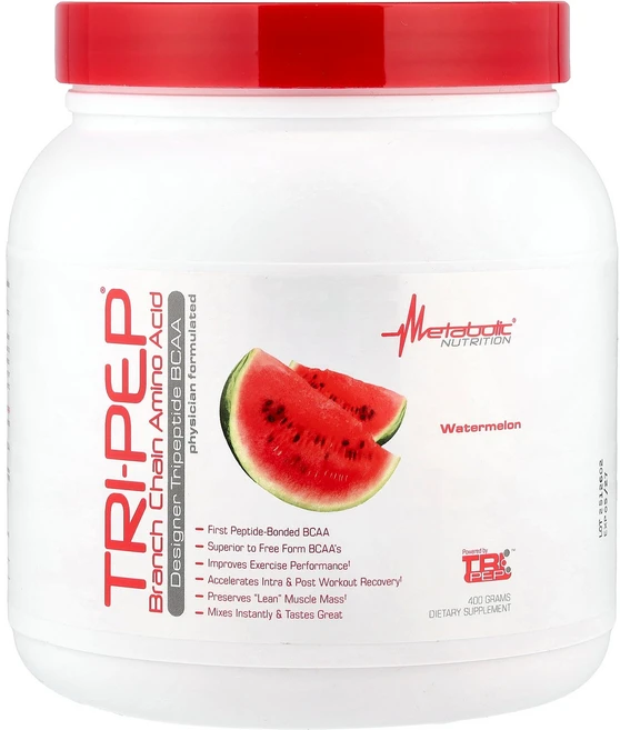 Metabolic Nutrition Tri-Pep® Branch Chain Amino Acid Watermelon 400 g, 400g, 1개 - 쿠팡