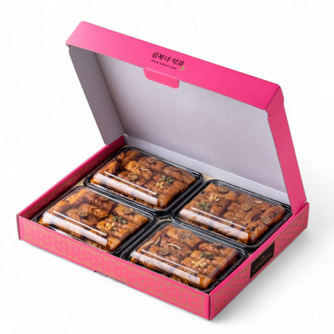 김복녀약과 3호 수제 장인 약과 선물세트, 1.6kg, 1개