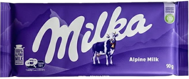 밀카 알프스밀크, 90g, 5개