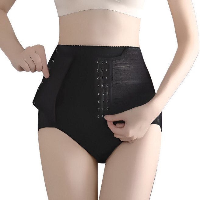 겔로벨 압박 진짜 똥배 차단 몸매보정 3단후크 이중 하이웨스트 바디쉐이퍼 뱃살 엉덩이 보정 속옷 흉곽 허리 코르셋 거들 산후 산전 DC-14