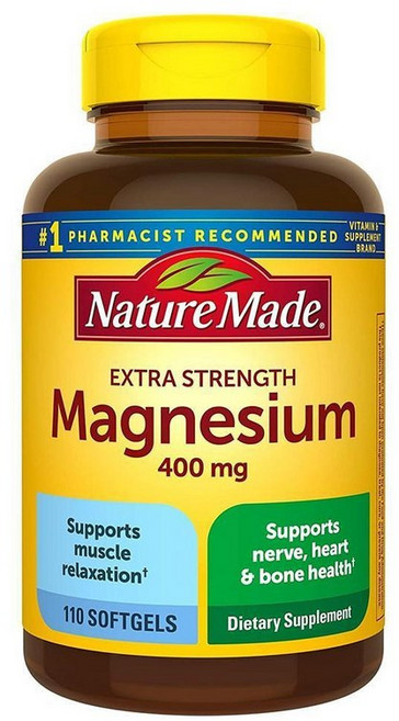 Nature Made 네이처메이드 마그네슘 400mg 소프트젤 110정, 1개