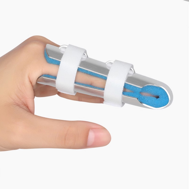 라이프엠디 3종 알루미늄 손가락 보호대 엄지 중지 고정 보호 지지대 모든손가락용 관절 보조기 손가락마디 깁스 골무, 1세트