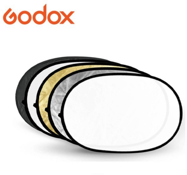 고독스 GODOX RFT-05 5-in-1 접이식 타원형 반사판(60x90cm)