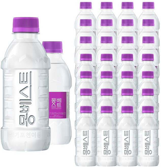 몽베스트 먹는샘물, 330ml, 120개