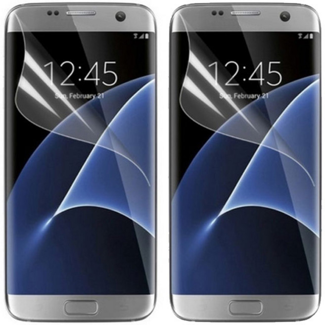 스톤스틸 우레탄 풀커버 액정 방탄 보호 필름 1+1, 2개