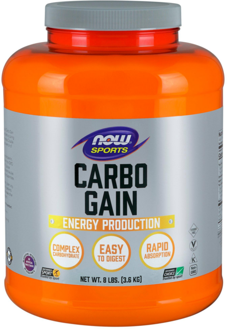 NOW Foods 碳水化合物增重粉, 3.6kg, 1個