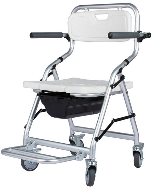 환자용 목욕의자 어르신 샤워 욕실 체어 바퀴달린 보조, 909020바퀴U자형시트추가버전, 3박스