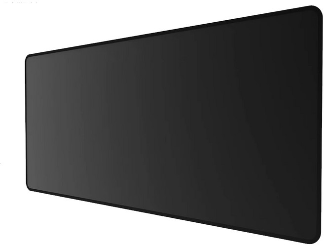 타이핑 없는 무지 장패드 700mm x 300mm 블랙, 1개