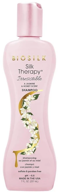 BioSilk Irresistible Collection 실크 테라피 샴푸 축적물 재스민 및 꿀 향 황산염 파라벤 동물 실험 없음 198.4g(7온스), 실크테라피바이오실크 Irresistible Collec, 1, 207ml - 쿠팡