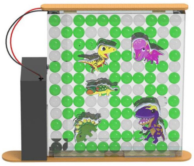 개구리알 LED 액자조명등 만드기 5P 공룡시대 실험 키트 중3 교육재료 노인 놀이, 바다세상