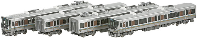 KATO N게이지 225계 100번대 신쾌속 4량 세트 10-1440 철도 모형 전철, 1개