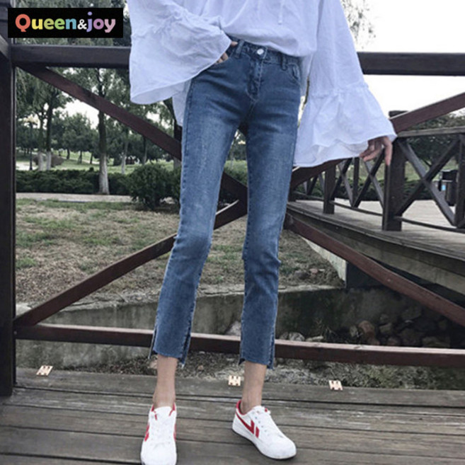 퀸앤조이 1초만에 날씬해지는 스판짱짱 데님팬츠***판매자 퀸앤조이***