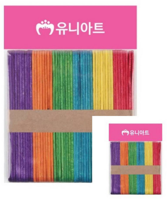 하드바 소 칼라혼합 1개입 하드바막대 아이스크림막대기