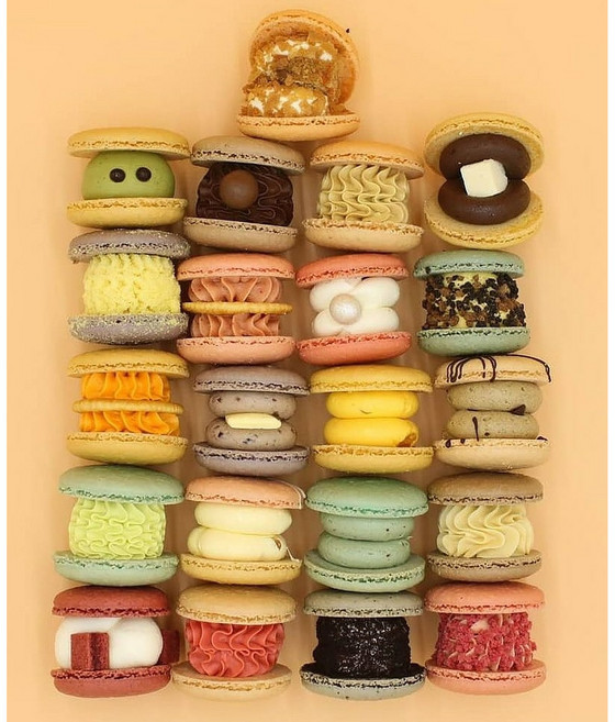 디디얌 수제마카롱(뚱카롱), 1박스, 랜덤 6구