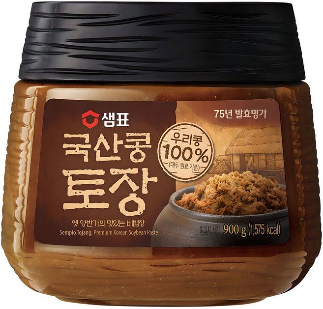 샘표 국산콩 토장, 900g, 1개