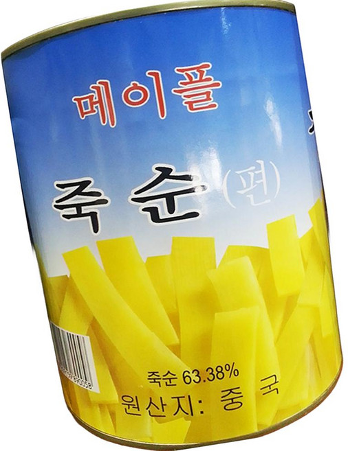 대화 죽순 캔 편 2.8K 6개 통조림, 2.8kg