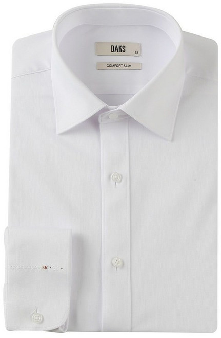 [백화점 정품] 닥스 셔츠 (더블사은)닥스 노케어 텐셀혼방 스트레치 중간핏 화이트셔츠 DLP1SHDL21