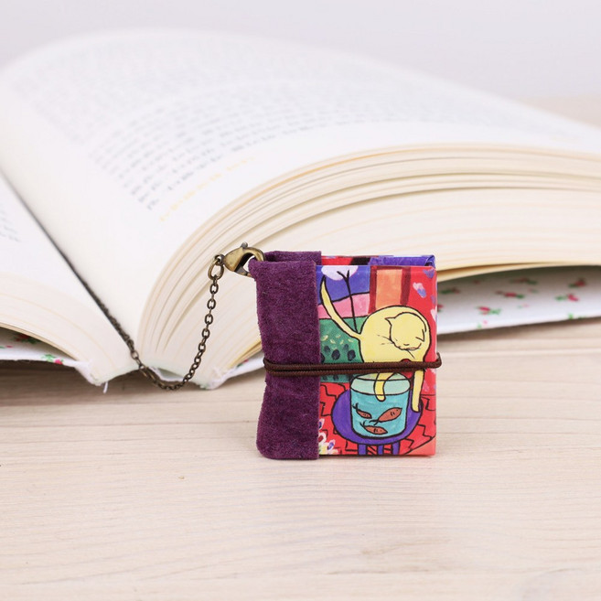 북키스 DIY 미니북책갈피 명화 고전문학 책갈피 만들기 키트, 42. 고전문학 1984, 1개