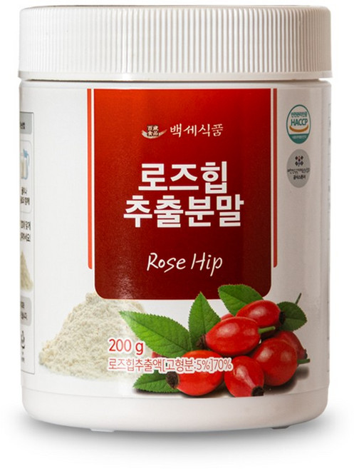칠레산 로즈힙추출분말 200g통 HACCP 인증제품, 200g, 3개