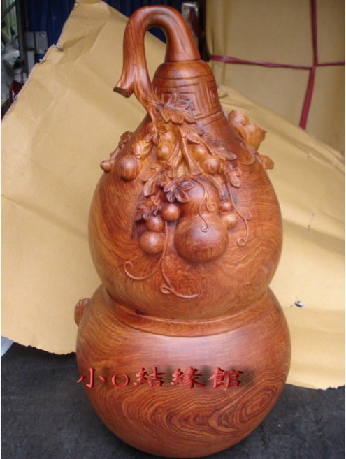 小o結緣館 花梨木葫蘆擺飾