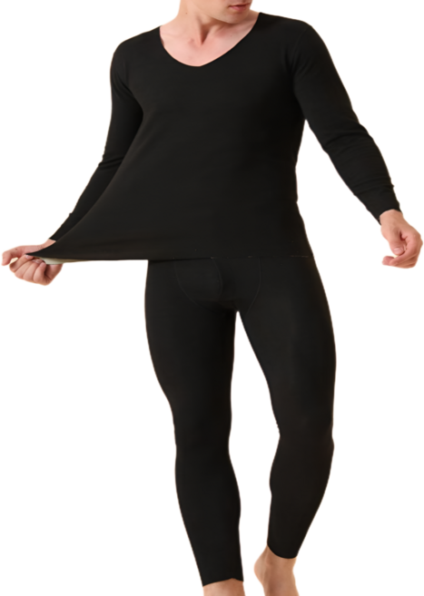 벨에라 빅사이즈 히트웜터치 남성용 발열 내의 내복 상하세트