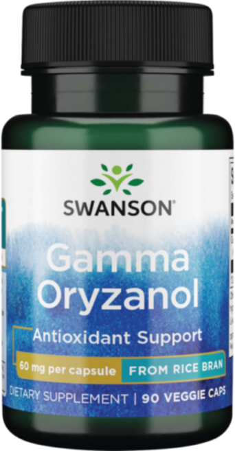 Swanson 斯旺森 米糠穀維素素食膠囊 60mg, 90顆, 1罐