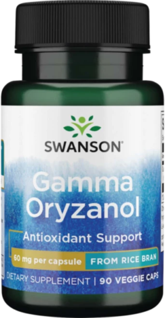 스완슨 감마 오리자놀 프롬 라이스 브랜 60mg 베지 캡슐, 90정, 1개 - 쿠팡