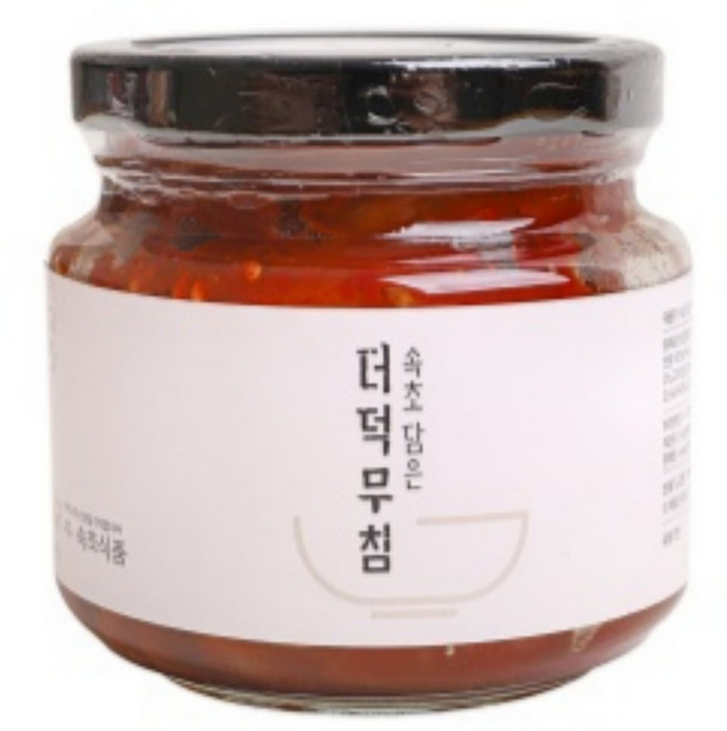 속초식품 속초 담은 더덕무침 반찬, 500g, 1개