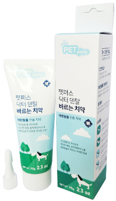 [펫퍼스] 닥터 덴탈 바르는 치약, 1개