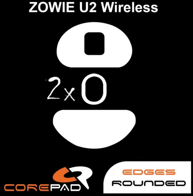 코어패드 조위 U2 Wireless 무선 마우스 피트