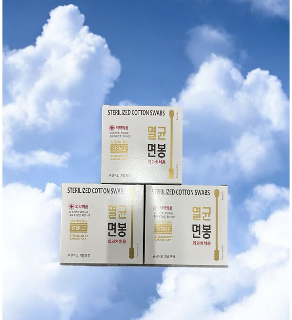 멸균 면봉, 30세트, 30매