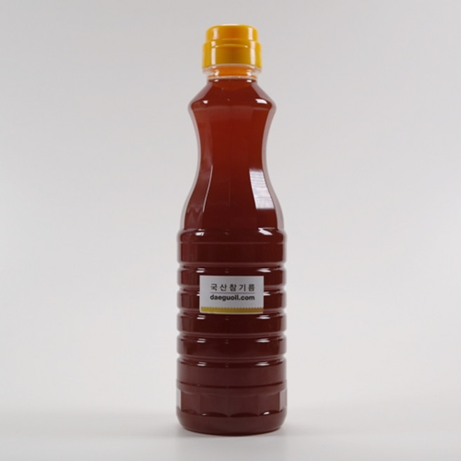 [은마상가 대구기름집] 100% 국산 참기름 500mL (경북 안동산 참깨), 1개