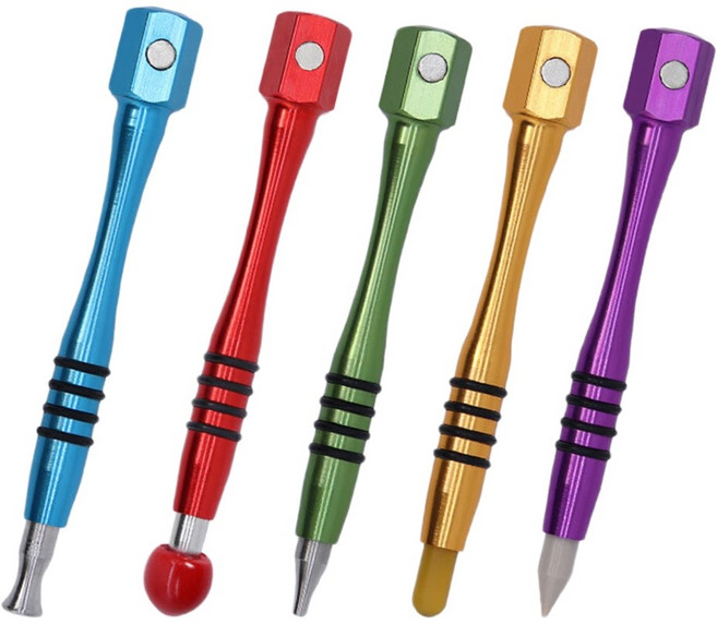 전문 기술 없이 빠른 차체 복원에 적합한 5개의 다채로운 덴트 수리 레벨링 펜 팩 쉬운 사용