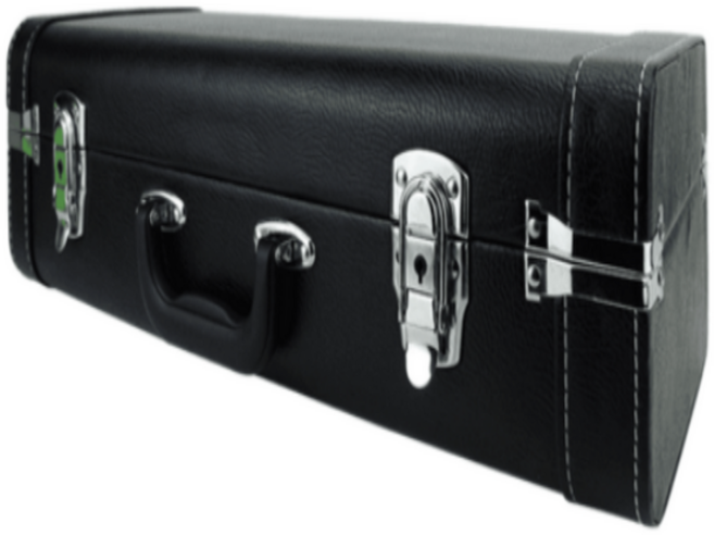 색소폰 가방 알토 테너 휴대용 악기 보관 하드 케이스, 알토색소폰 블랙, 1개